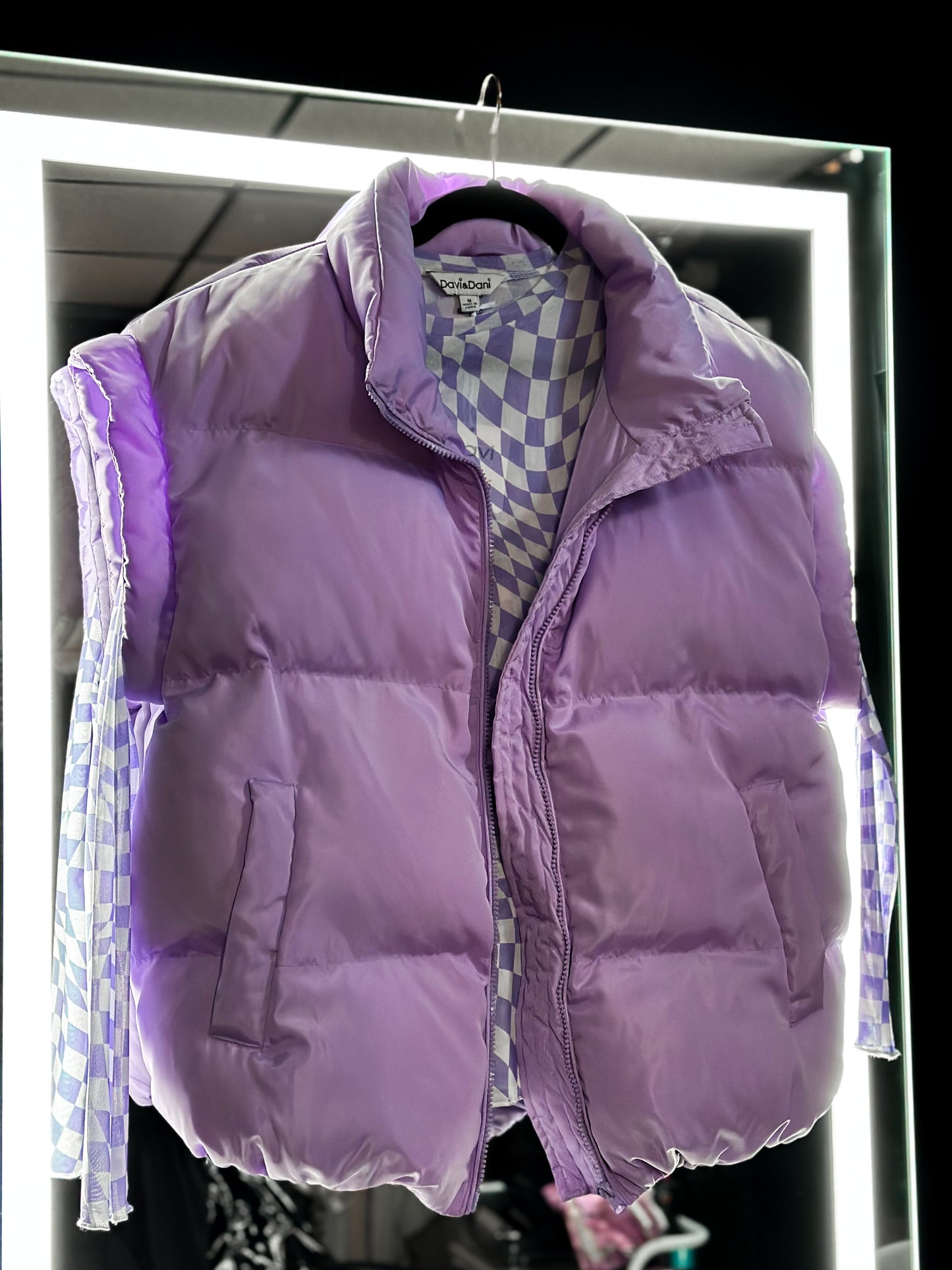 The Kylee Oversized Lilac Puffer