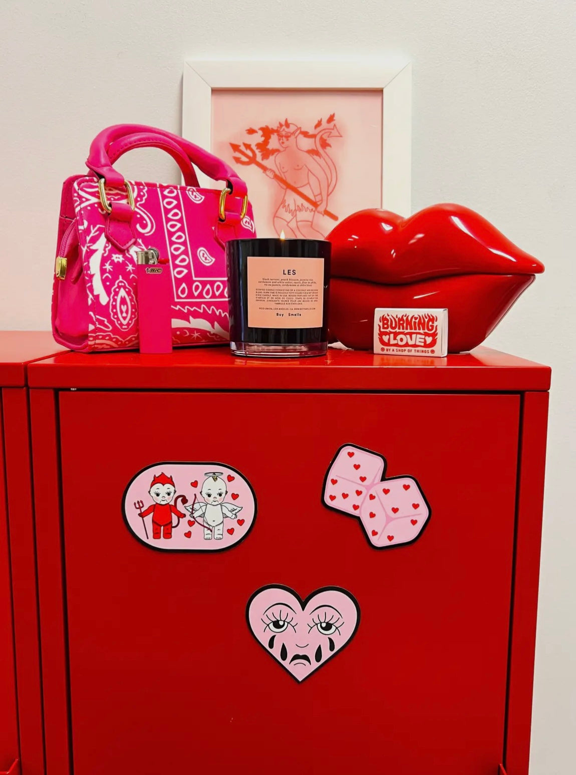 Flash Art Magnet Set