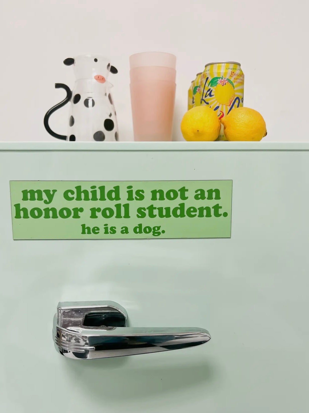 Honor Roll Magnet Dog - Green