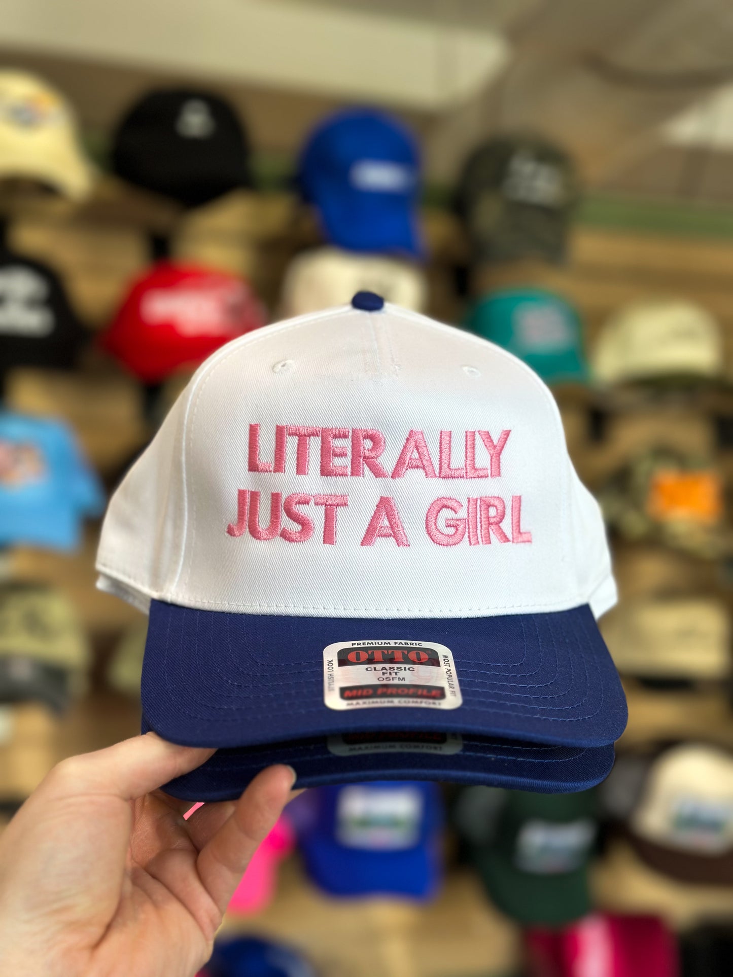 Literally Just A Girl SnapBack
