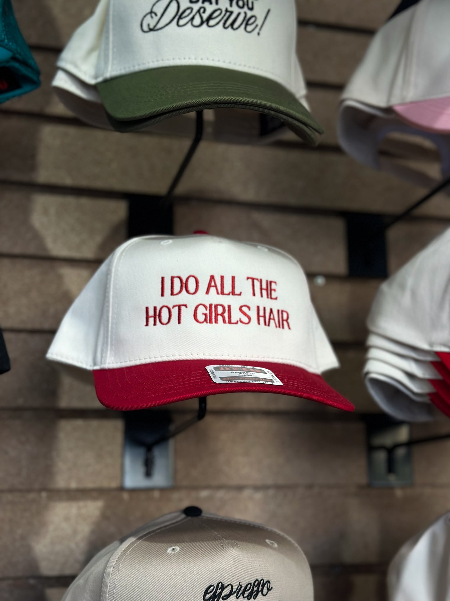 I DO ALL THE HOT GIRLS HAIR Snapbacks *4 colors*