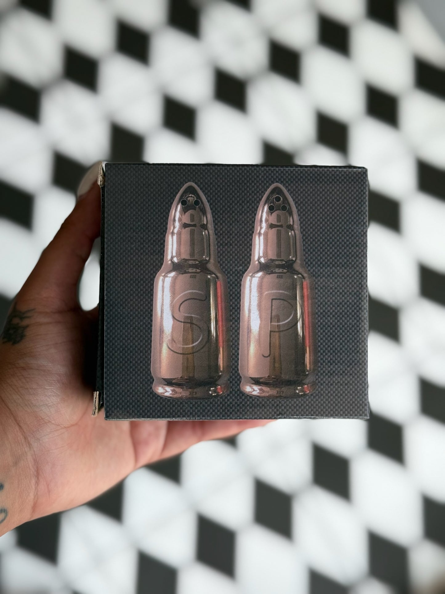 Bullet Salt and Pepper Shakers Set