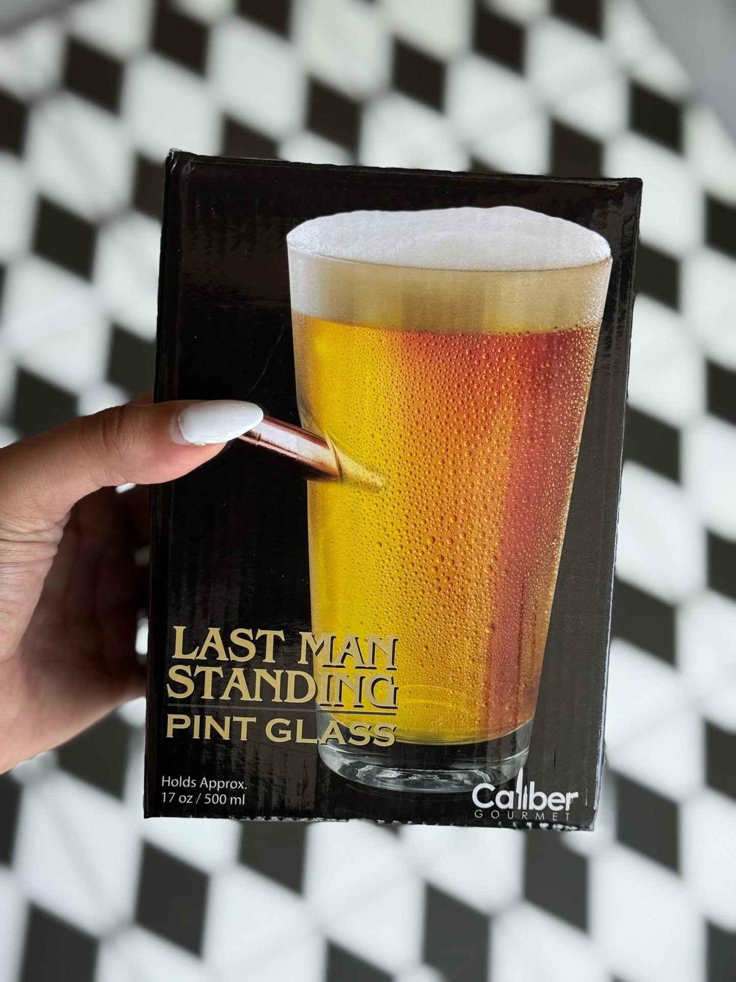 Last Man Standing Pint Glass