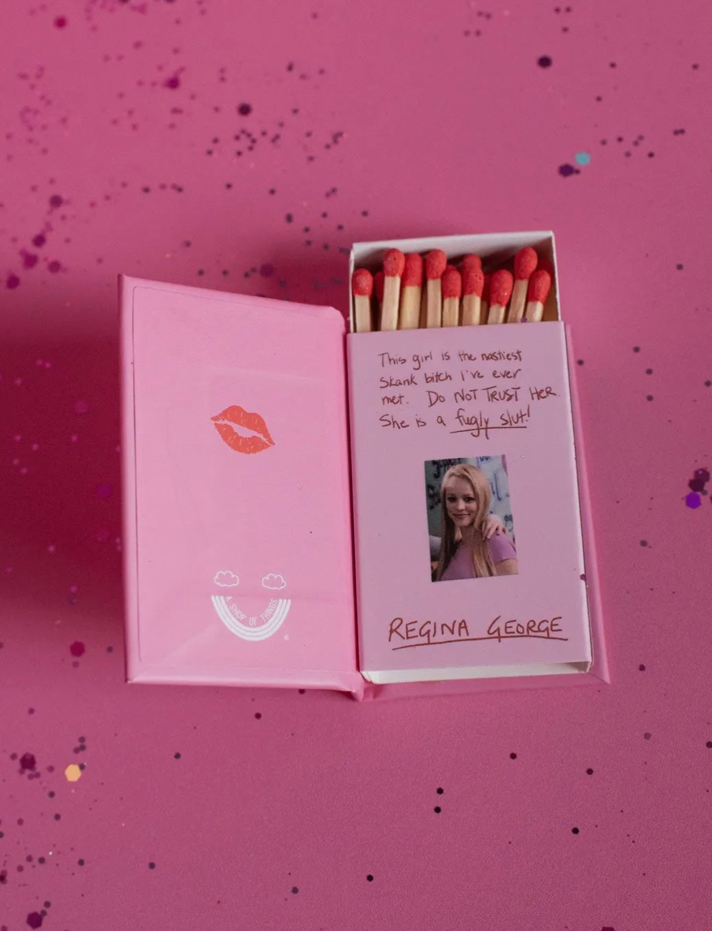 Burn Book Match Box