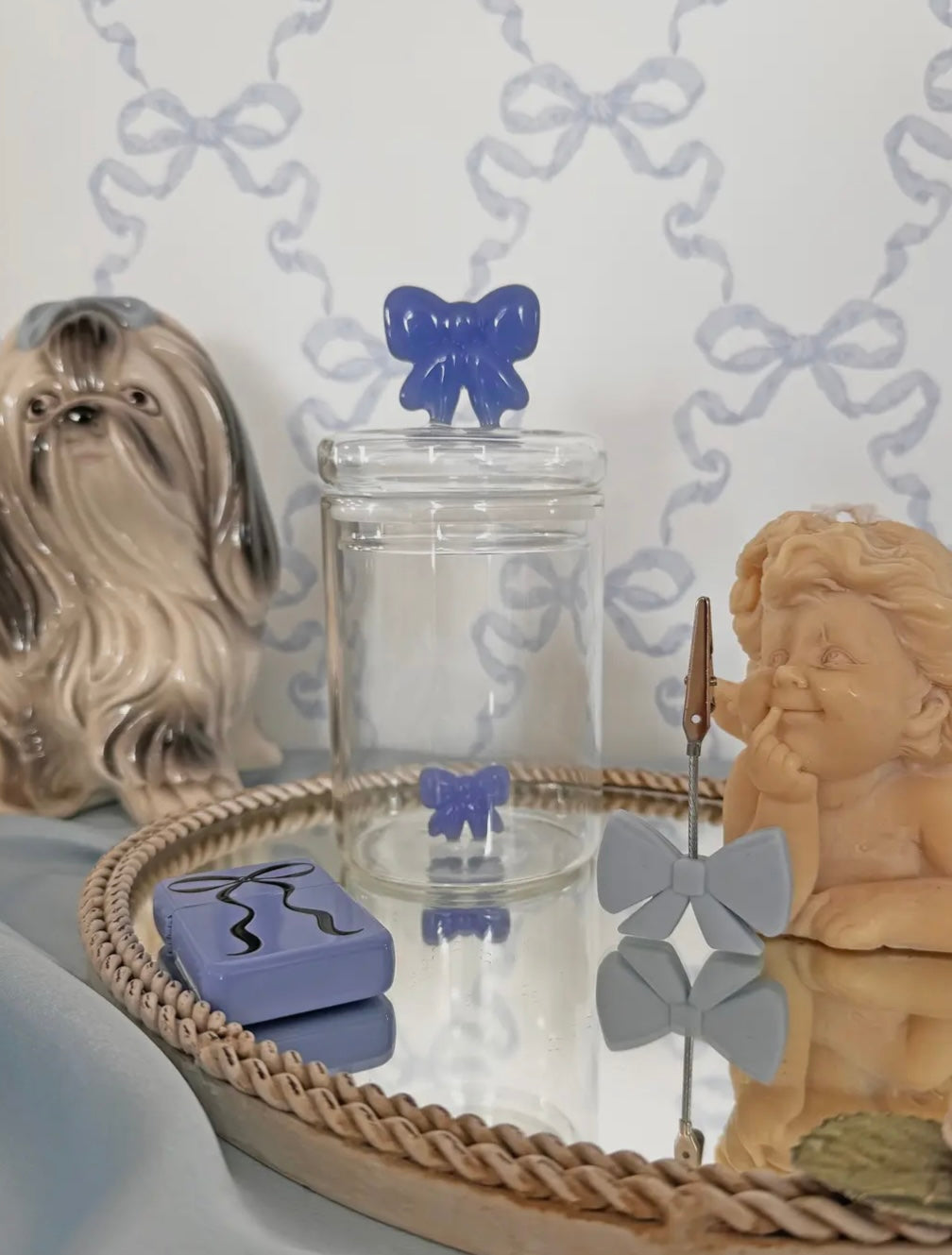 Bow Stash Jar