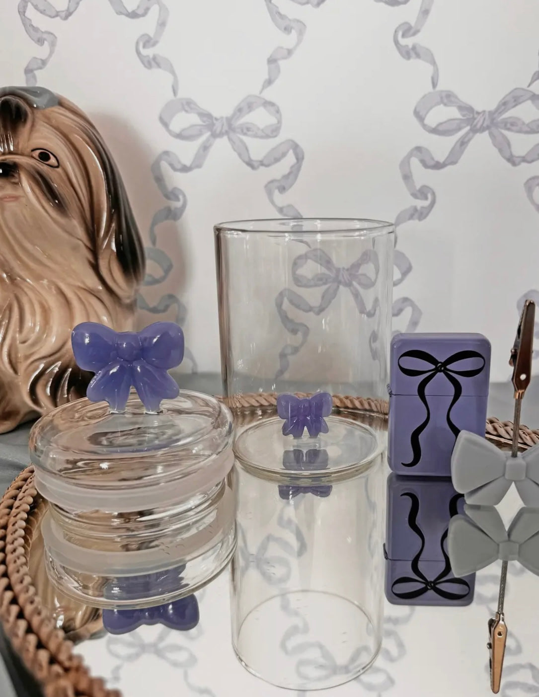 Bow Stash Jar