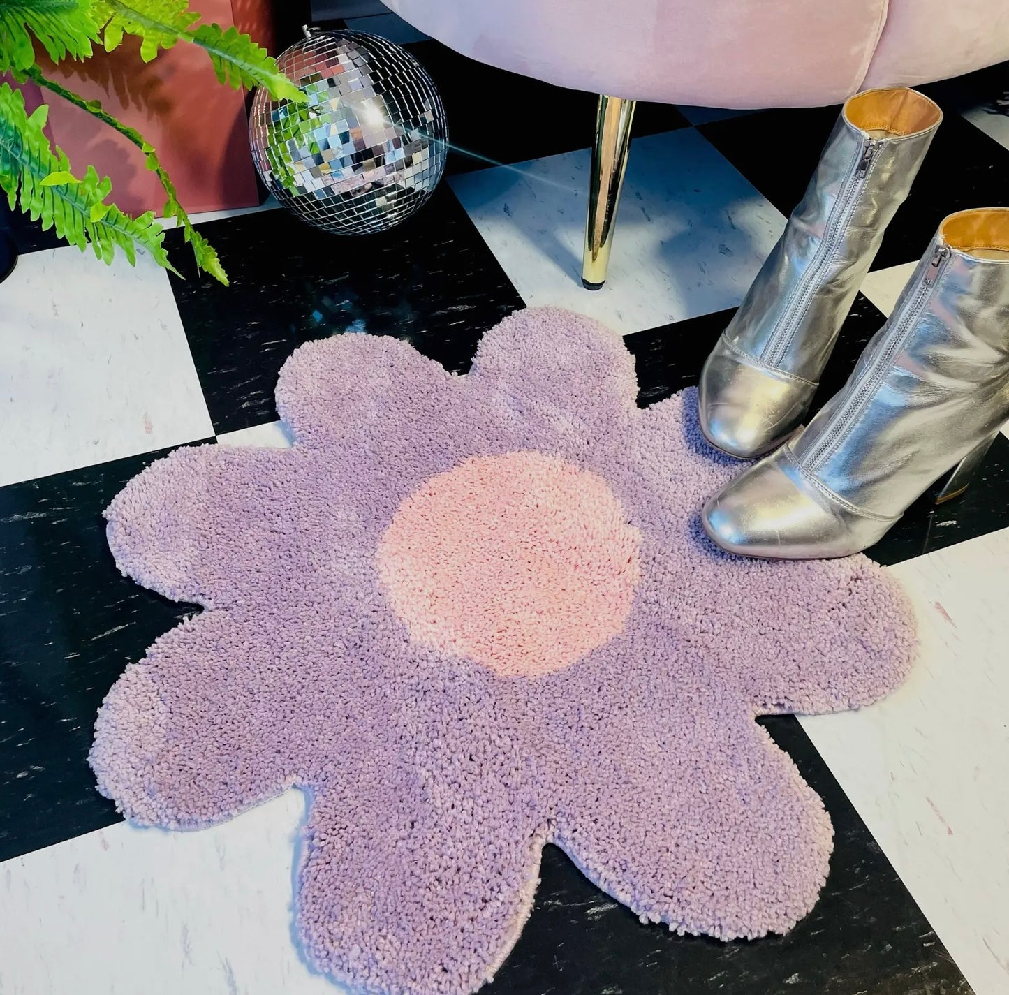 Daisy Rug - Lavender