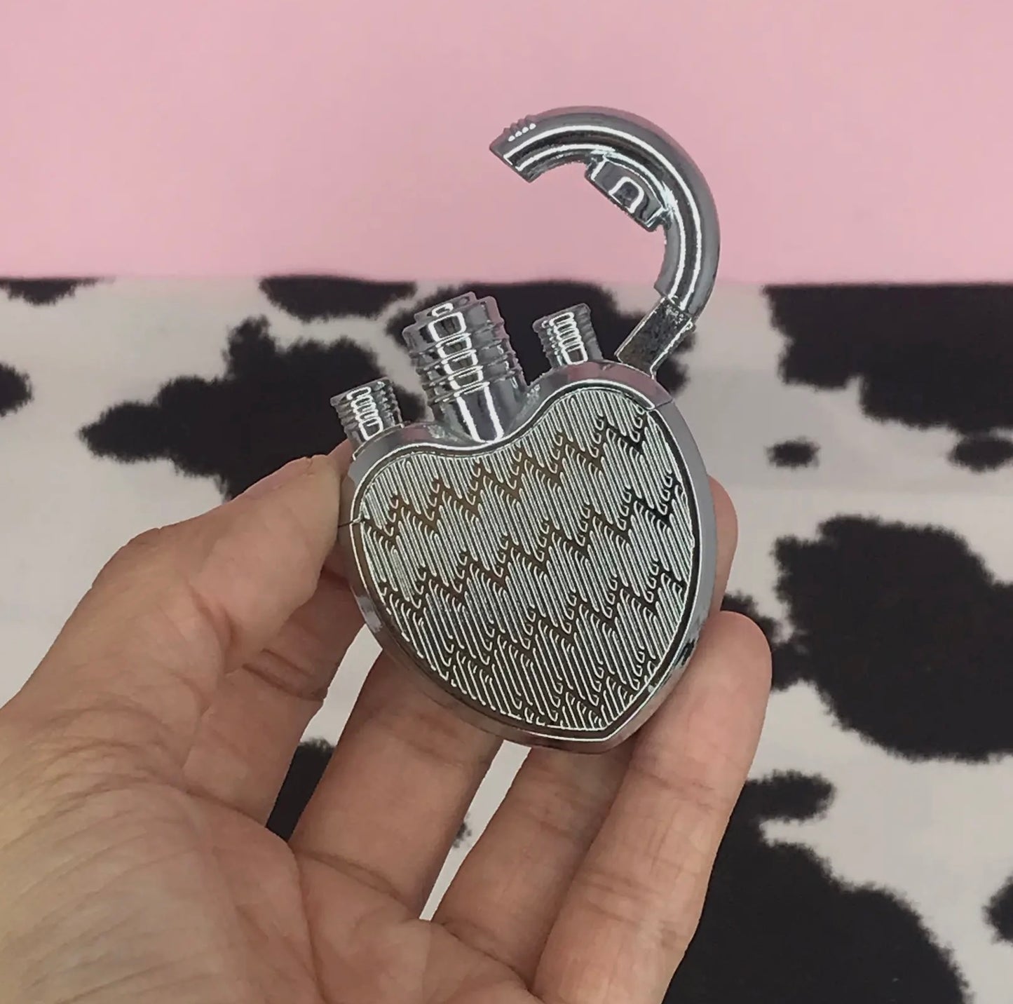 Heart Lock Refillable Lighter