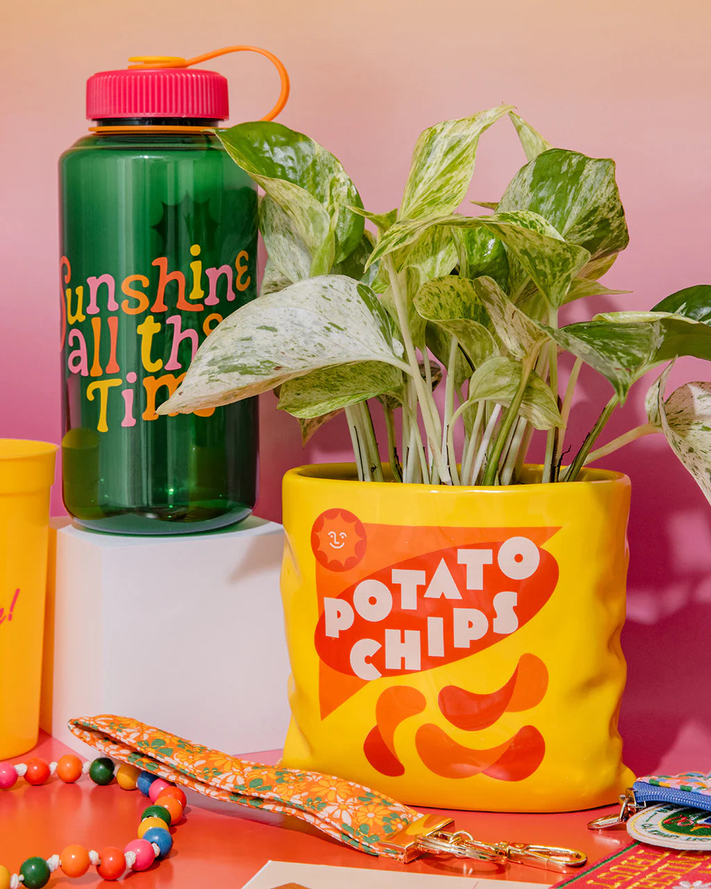 Sunshine All The Time Water Bottle