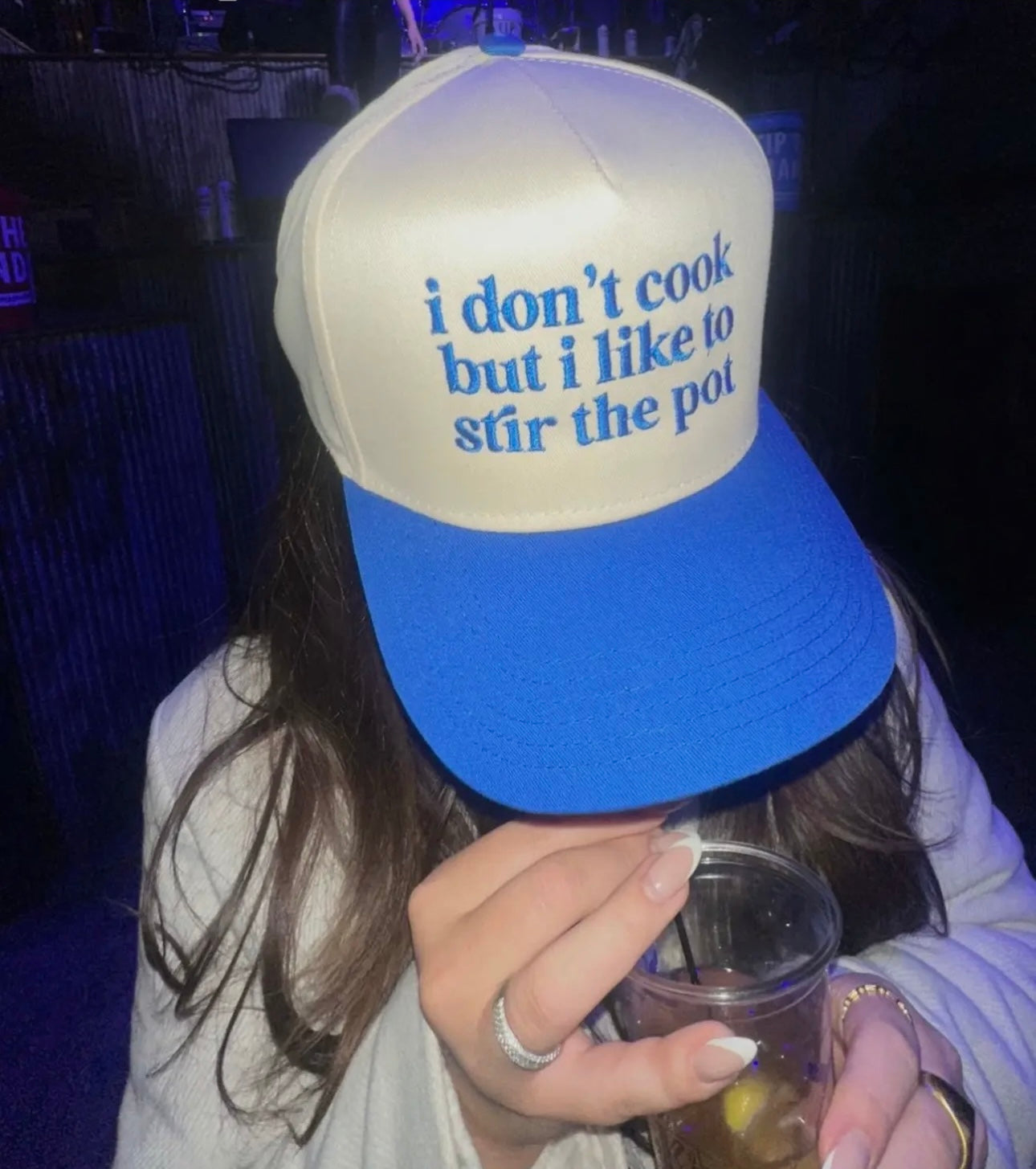 Stir the Pot Embroidered SnapBack Hat