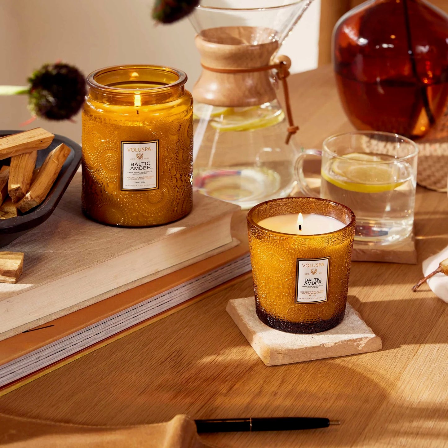 Voluspa Baltic Amber Candle