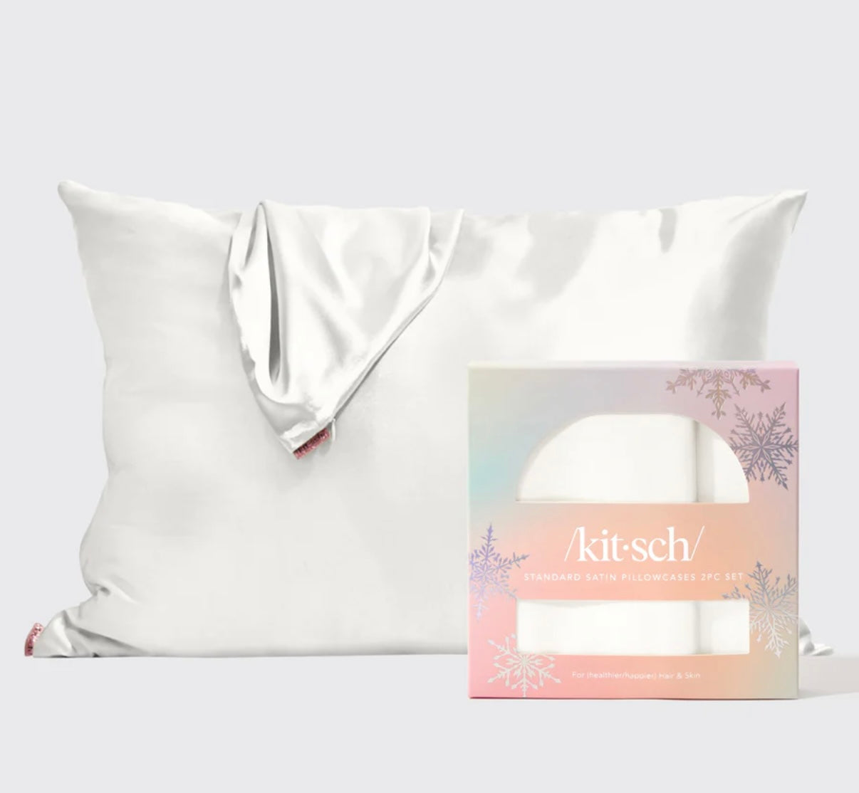 Kitsch Limited Edition Standard Saint Pillowcase 2pc Set- * 2 Colors*