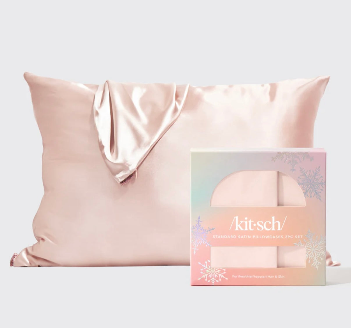 Kitsch Limited Edition Standard Saint Pillowcase 2pc Set- * 2 Colors*