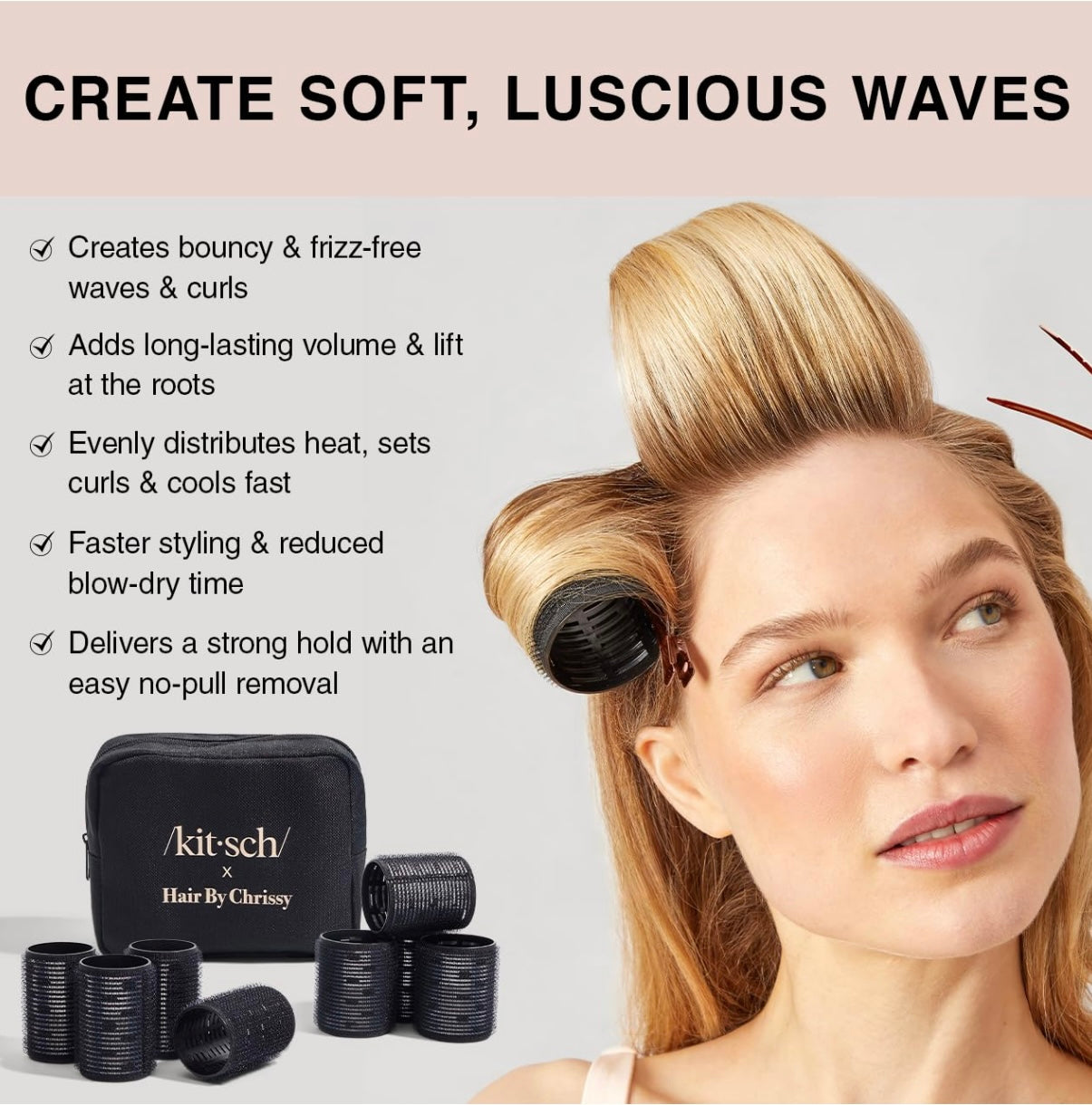 Kitsch x Hair By Chrissy Thermal Rollers