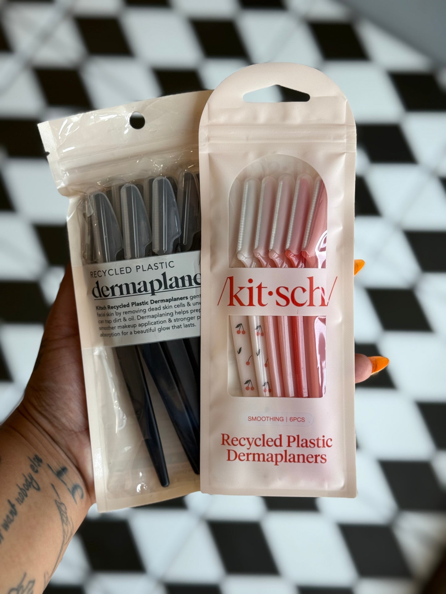 Kitsch Recycled Plastic Dermaplaners- * 2 Colors *
