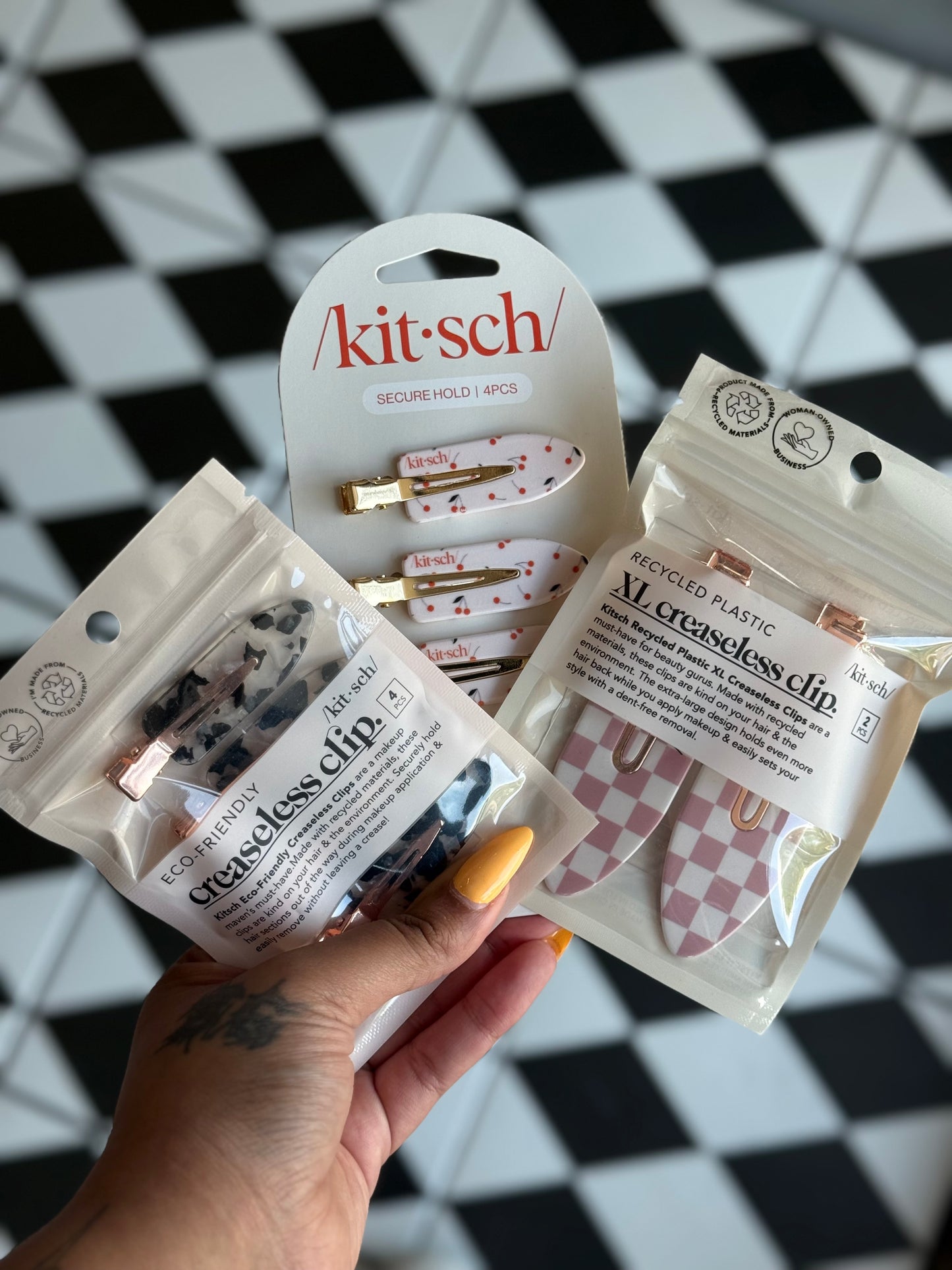 Kitsch Creaseless Clips- * Multiple Options *