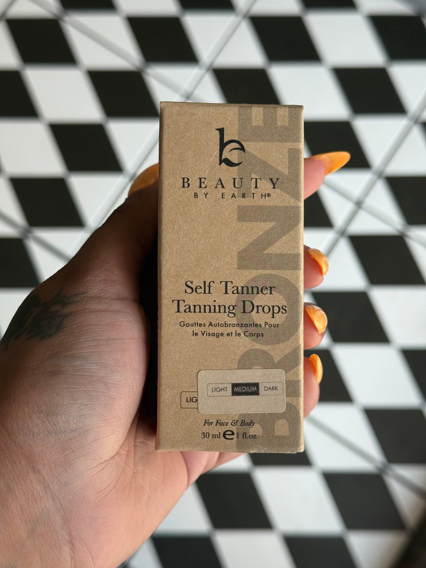 Beauty by Earth Self Tanner Drops- * 2 Shades *