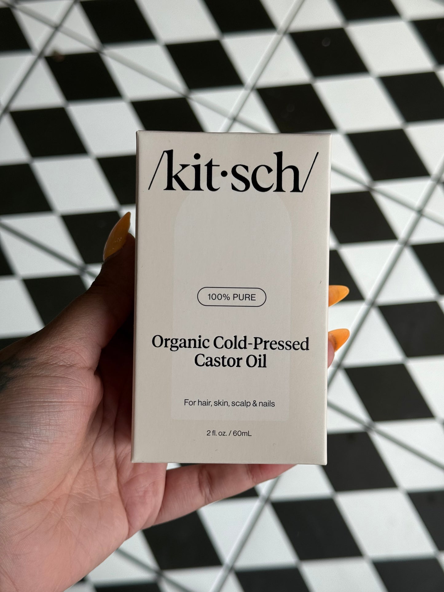Kitsch 100% Organic Cold-Pressed Castor Oil