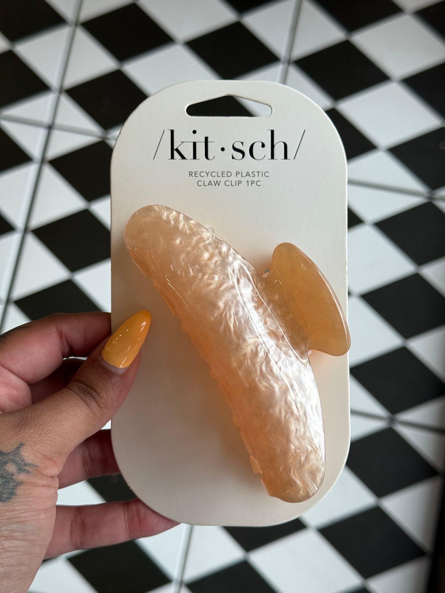 Kitsch Marble Claw Clip- * 2 Color *