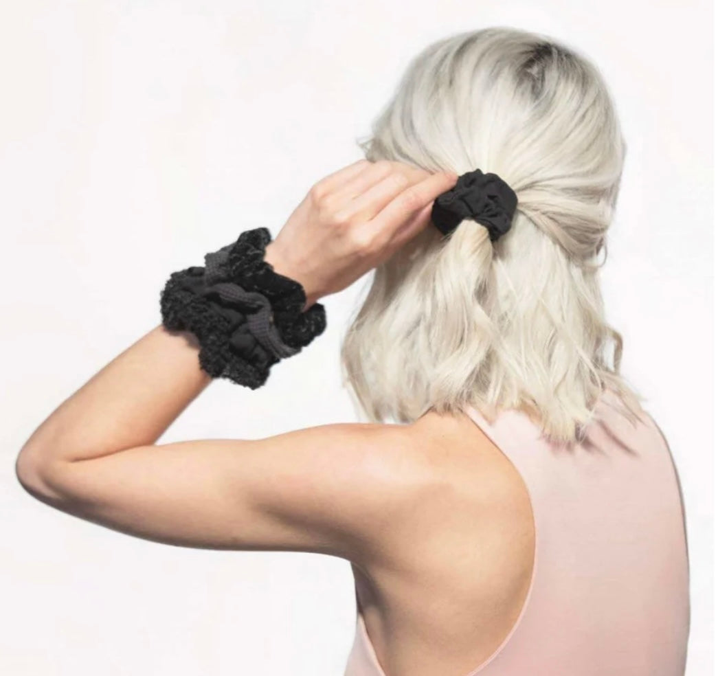 Kitsch Assorted Texture Scrunchies 5pc