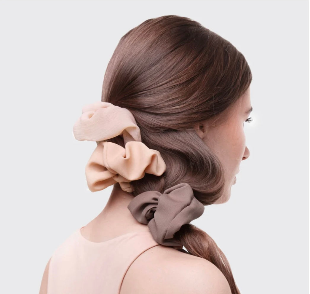 Kitsch Crepe Scrunchies 5pc