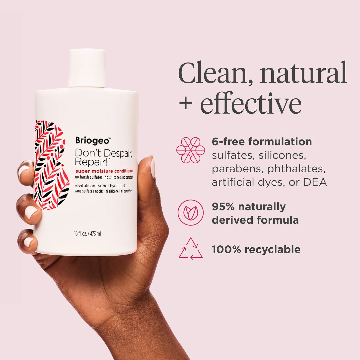 Briogeo Don't Despair, Repair!™ Almond Oil + Algae Super Moisture Conditioner