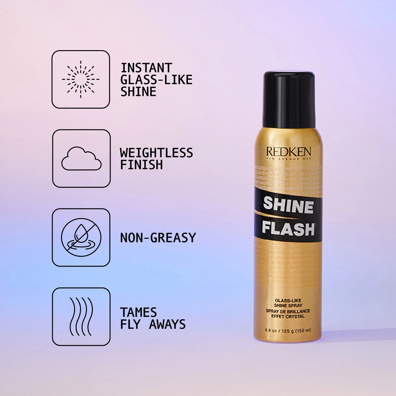 Redken Shine Flash Glass-Like Moisturizing Shine Spray