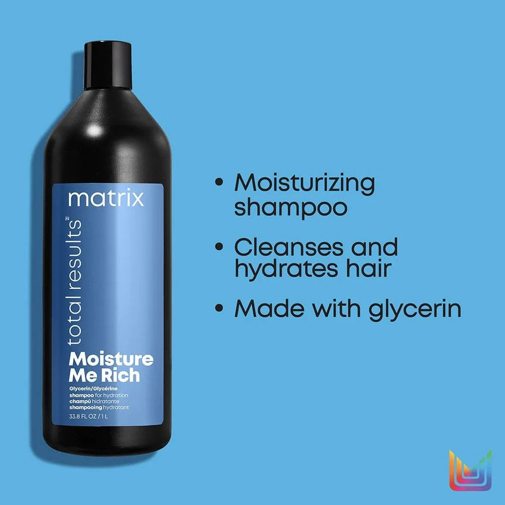 Matrix Moisture Me Rich Shampoo- Liter