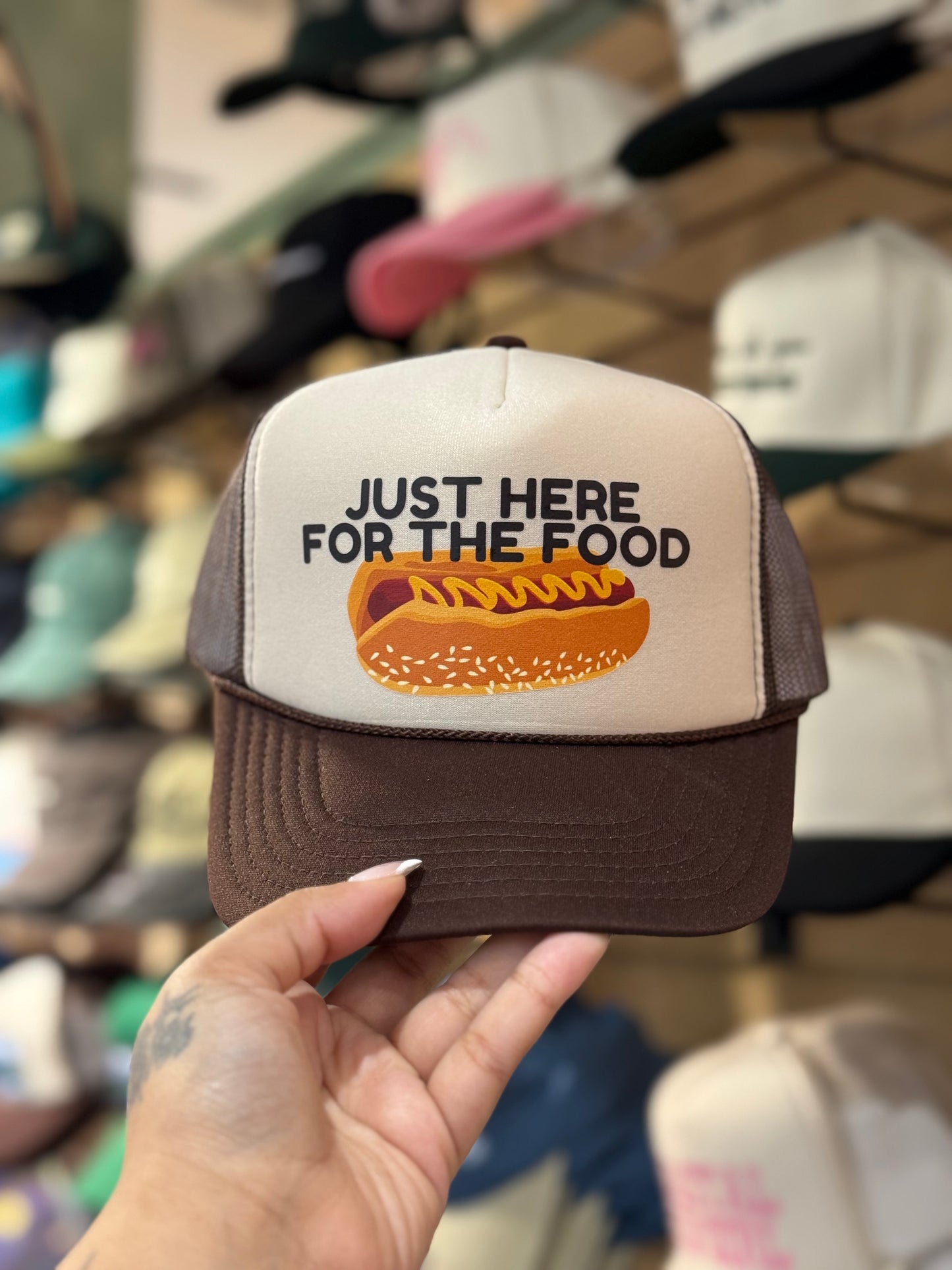 Game Day Hot Dog Trucker Hat