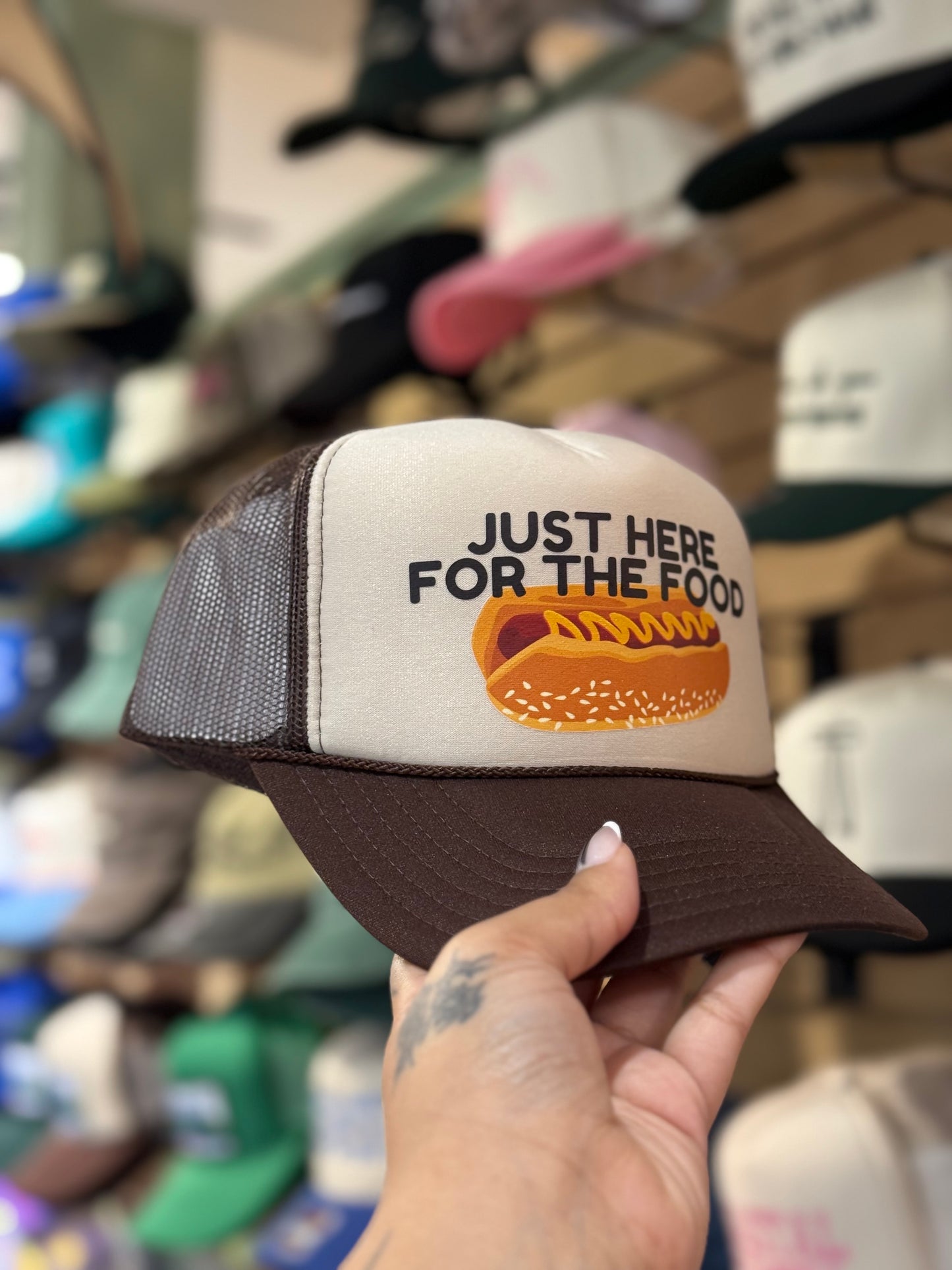 Game Day Hot Dog Trucker Hat