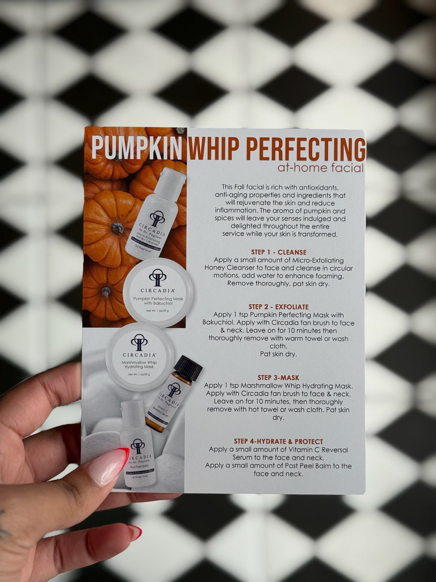 Circadia Pumpkin Whip at-home Facial Kit