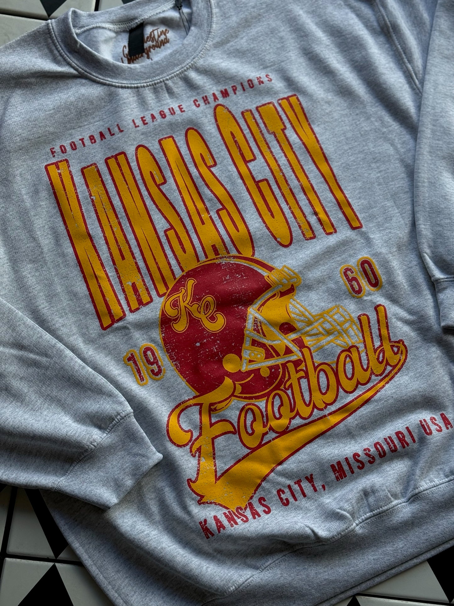 Kansas City Football Crewneck