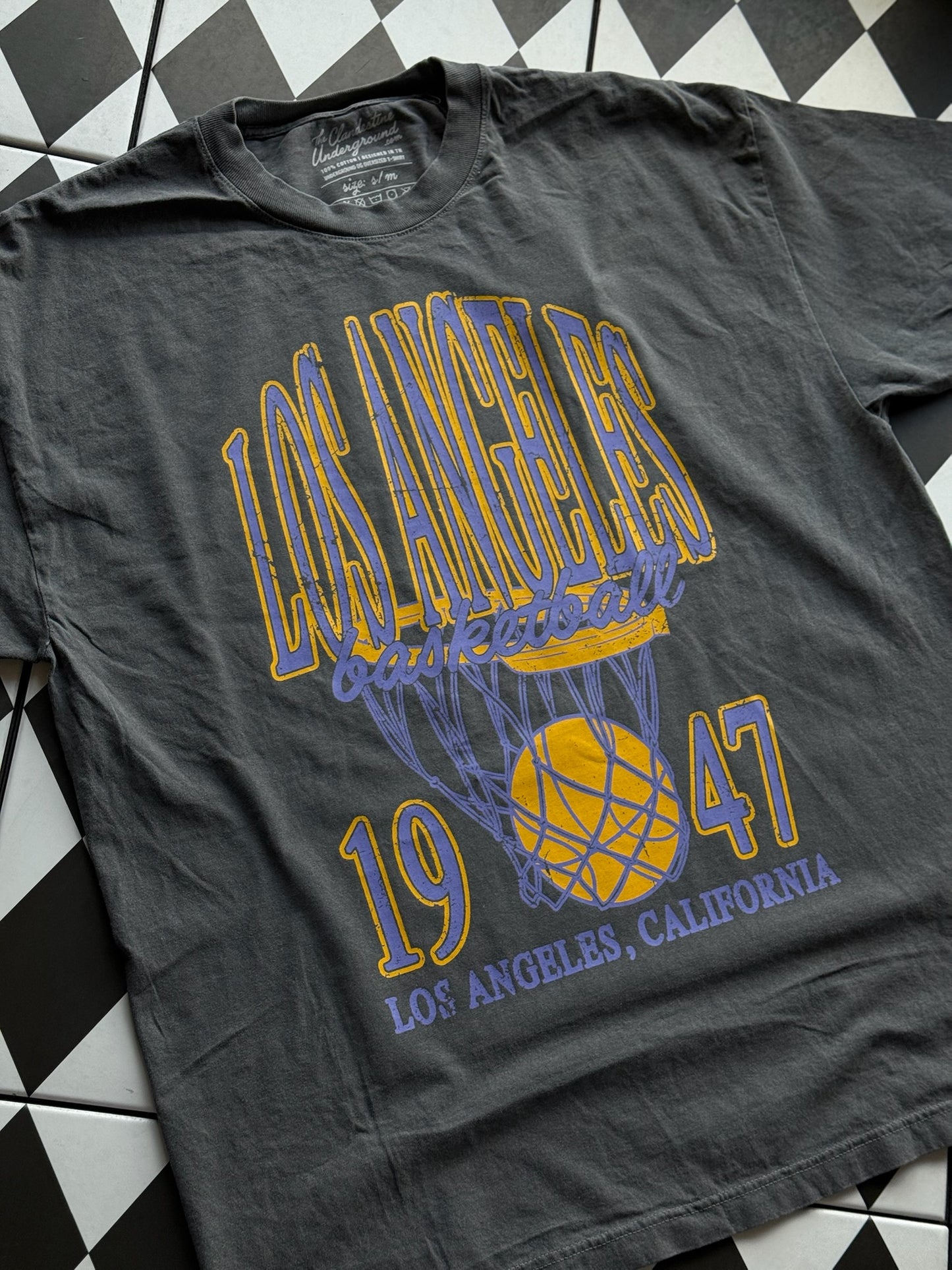 Los Angeles Basketball Graphic Tee