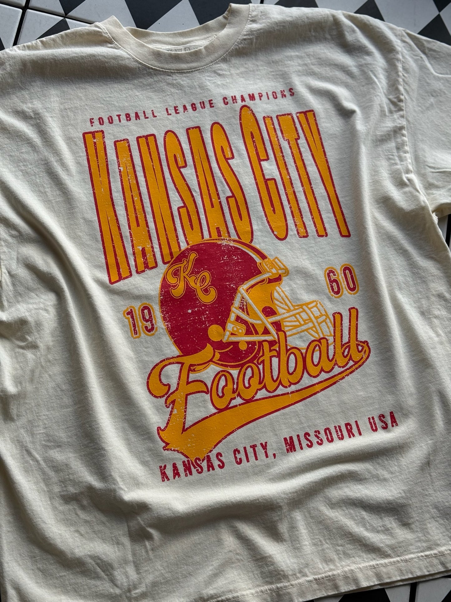 Kansas City Football Graphic Tee
