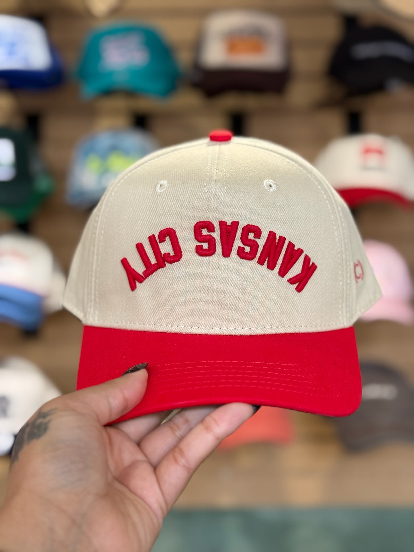 Upside Down Kansas City Hat