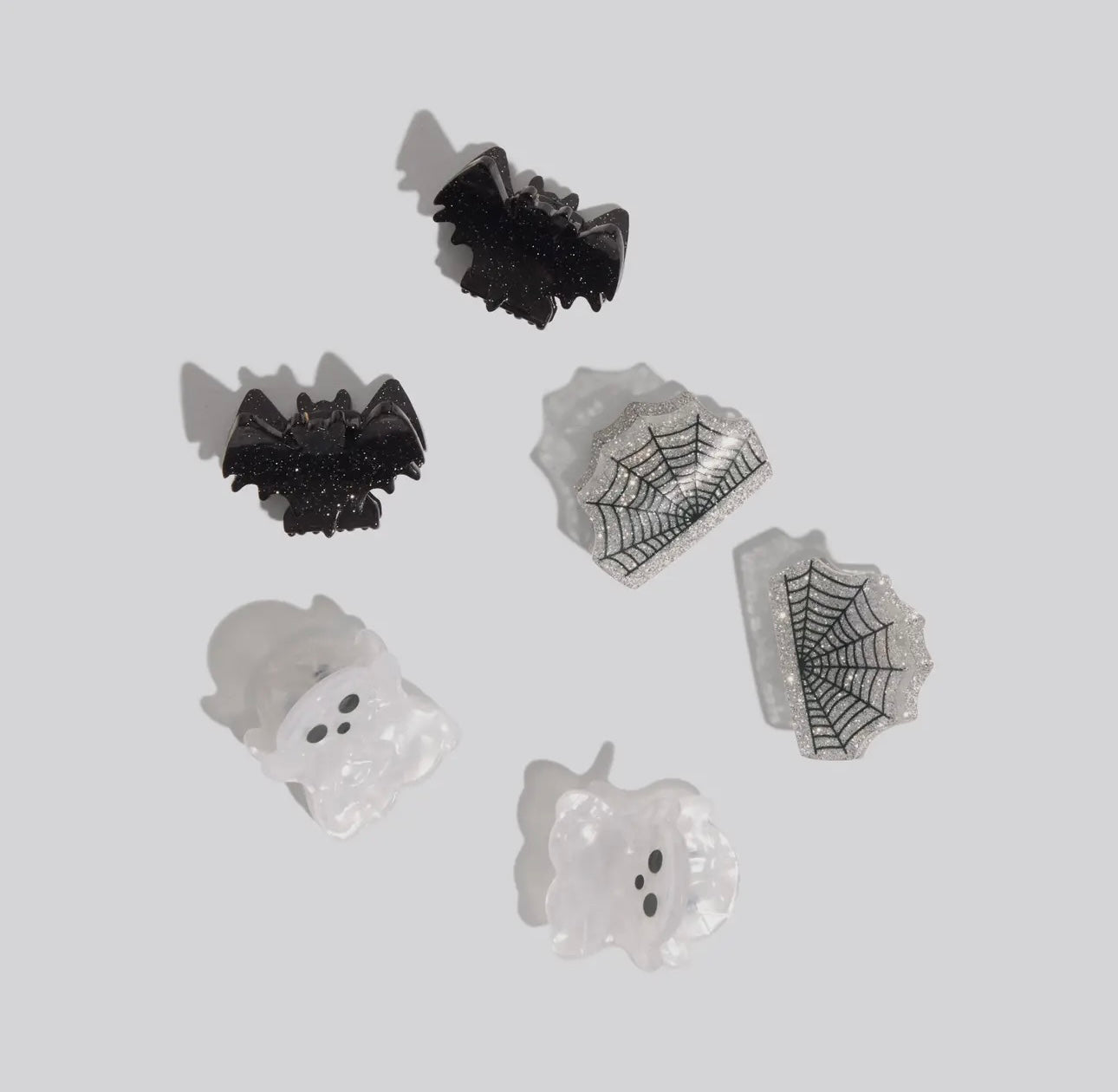 Kitsch Mini Claw Clips 6pc Set - Halloween