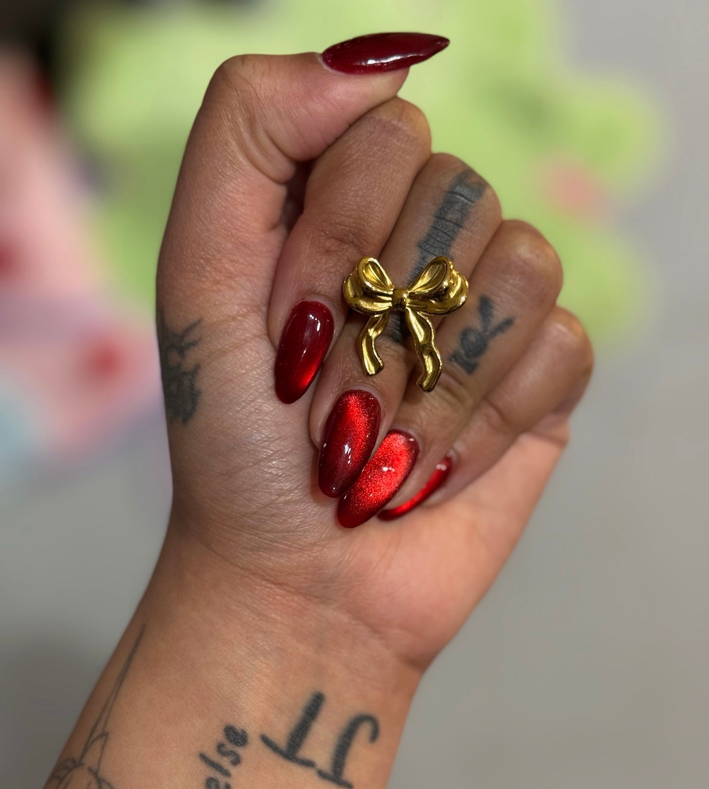 Luxe Gold Bow Ring