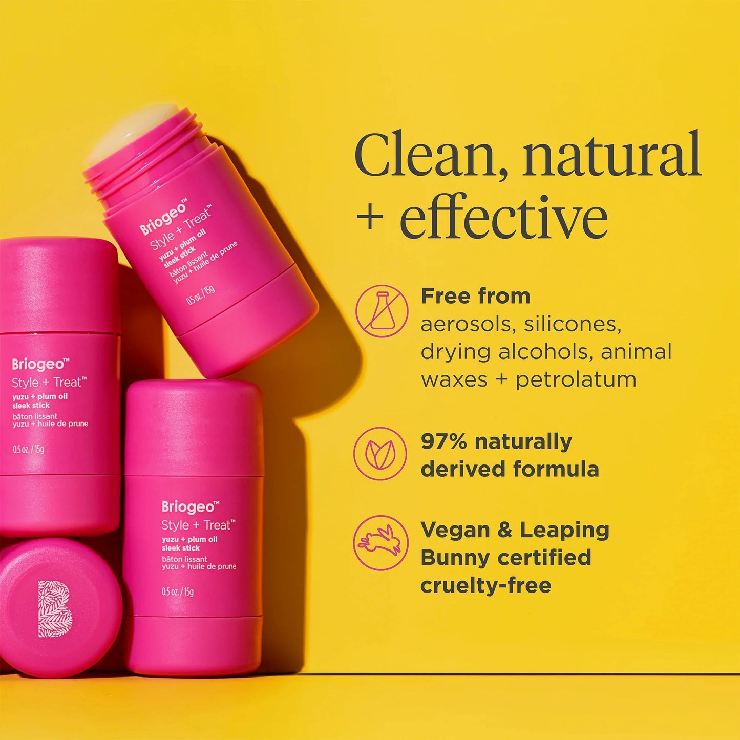 Briogeo Style + Treat Yuzu + Plum Oil Sleek Stick