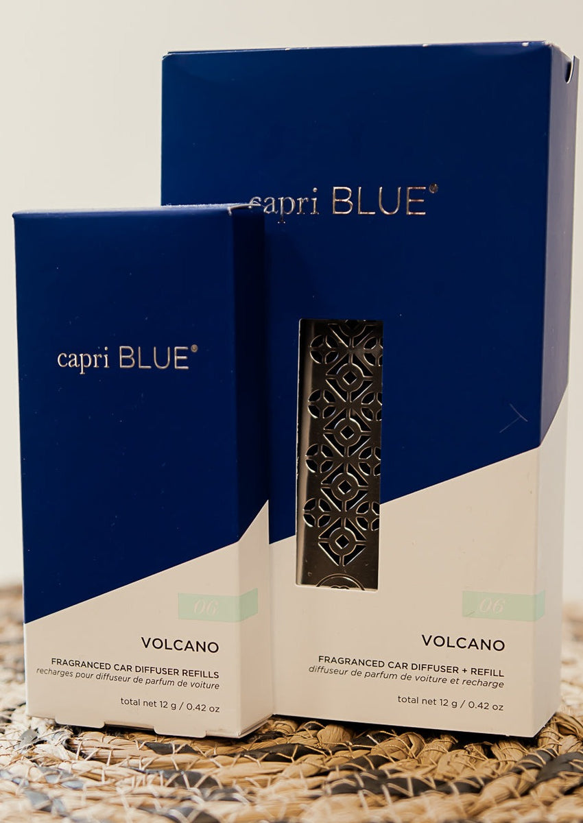 Volcano Car Diffuser + Refill - Capri Blue *2 Options* – Fred