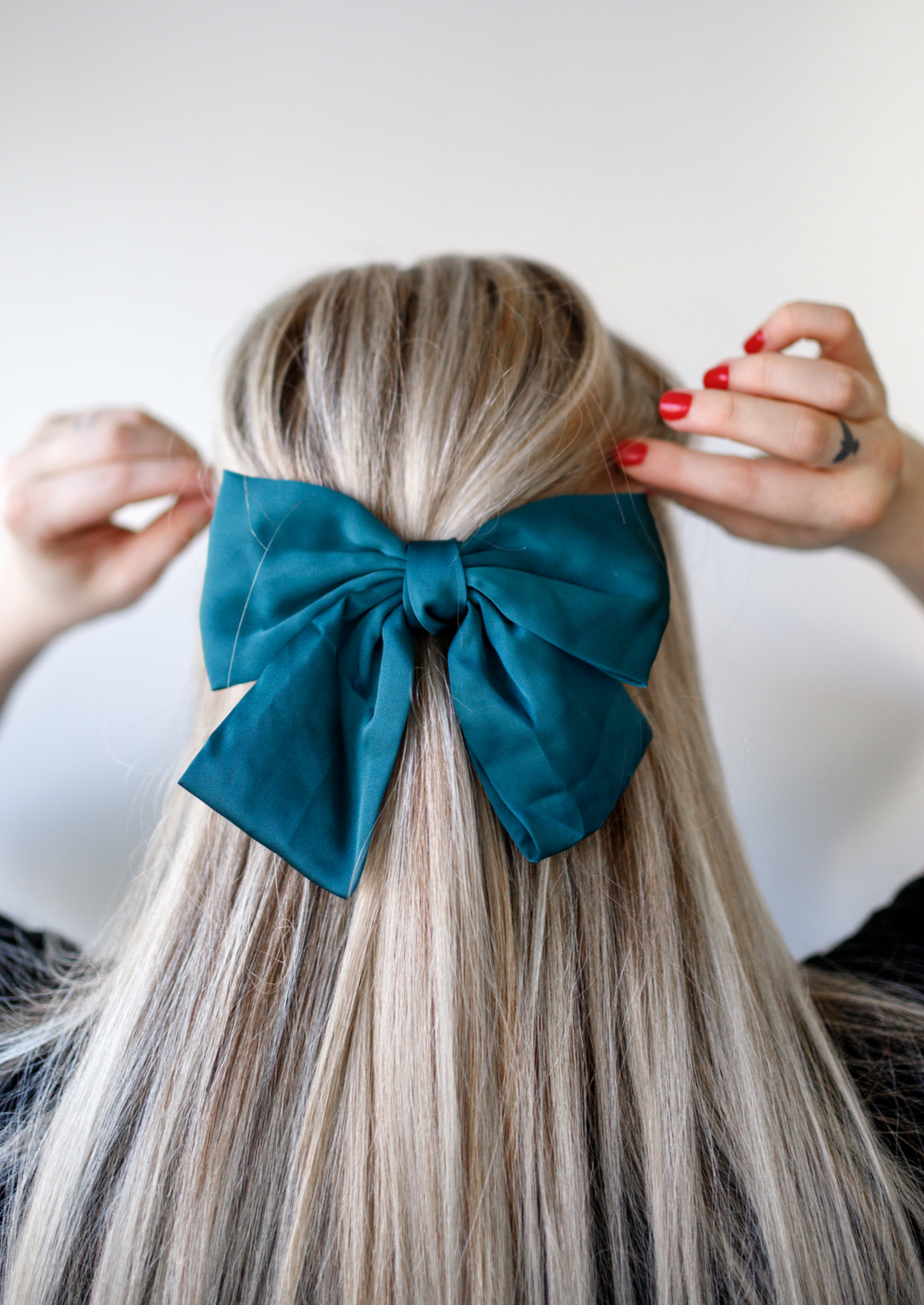 Silk Bow Barrettes *Multiple Colors*