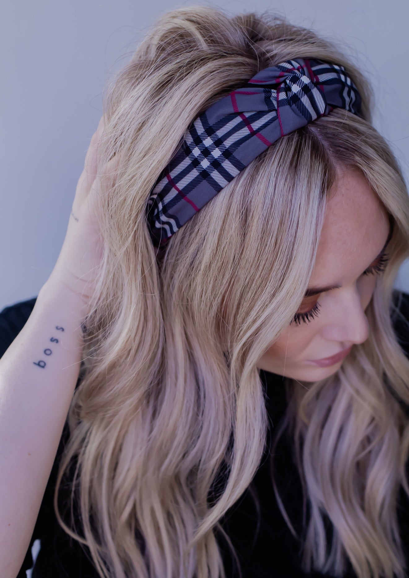 Plaid Headbands