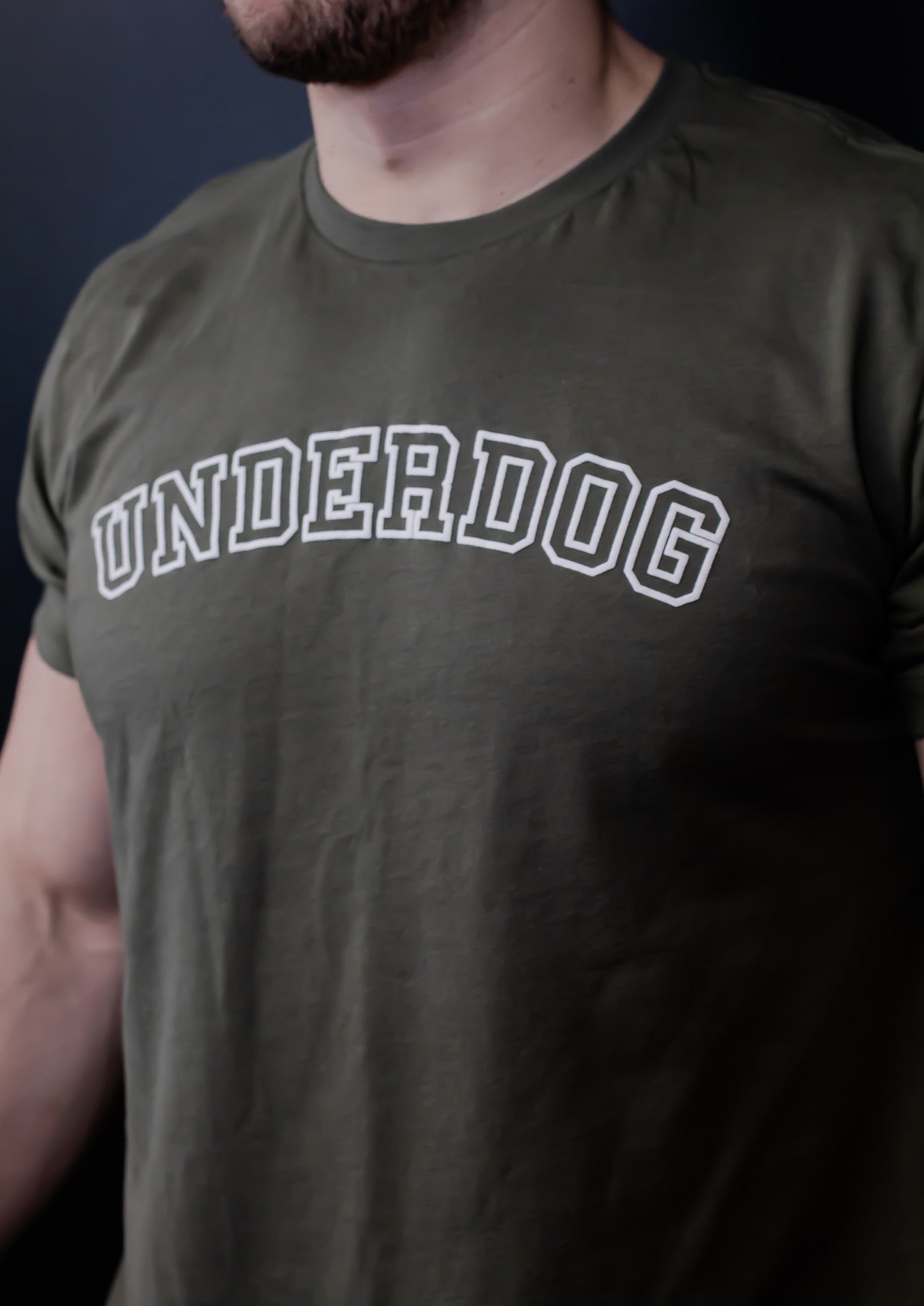Exclusive Puff Print Underdog Tee - Green