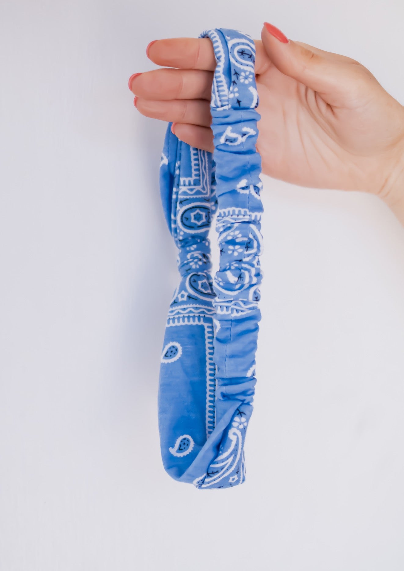 The Bandana Collection - Adjustable Wire Bow Narrow Headbands *multiple colors*