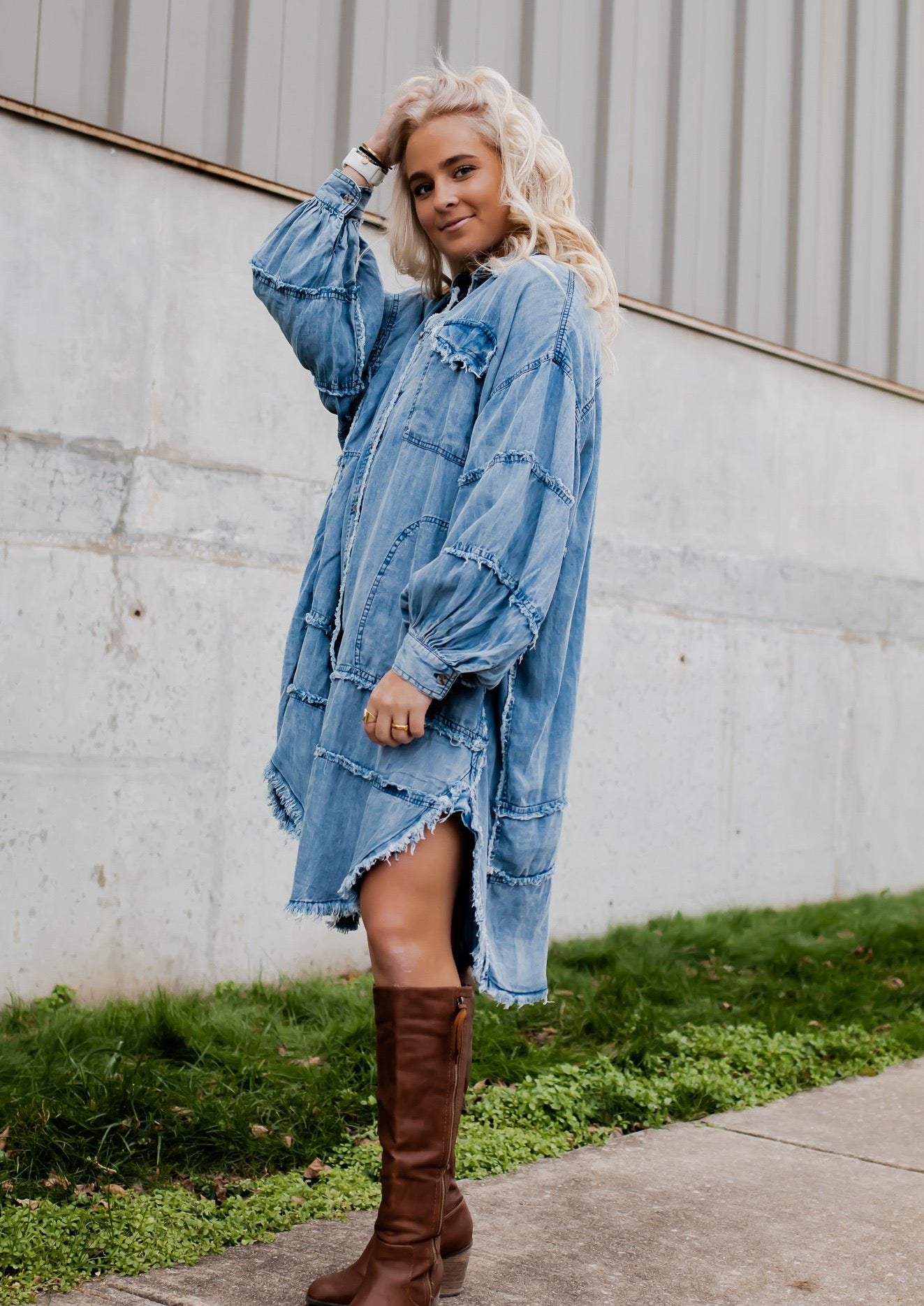 This is The Dream Denim Dress *Kenzies Pick* *RESTOCKED*