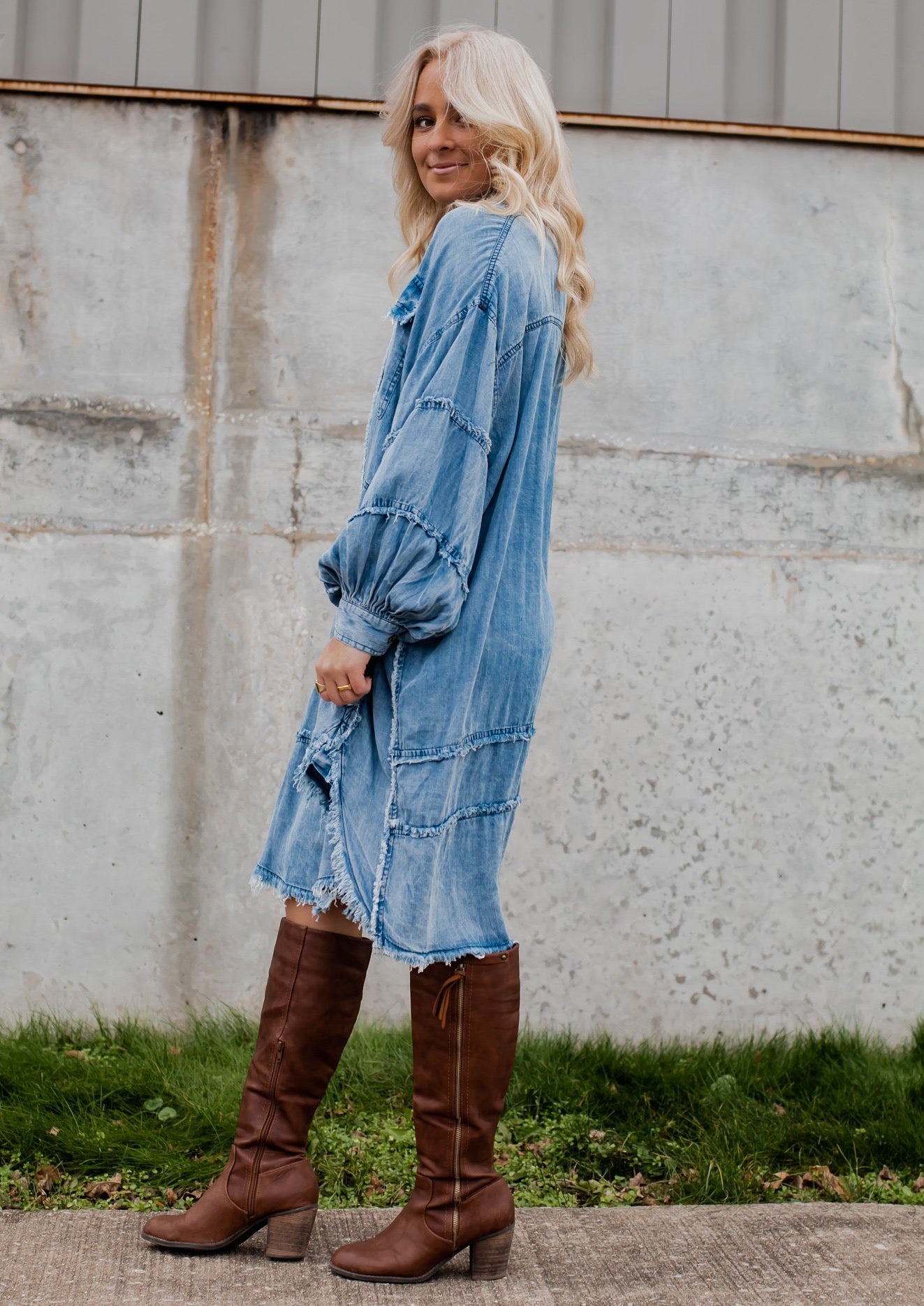This is The Dream Denim Dress *Kenzies Pick* *RESTOCKED*