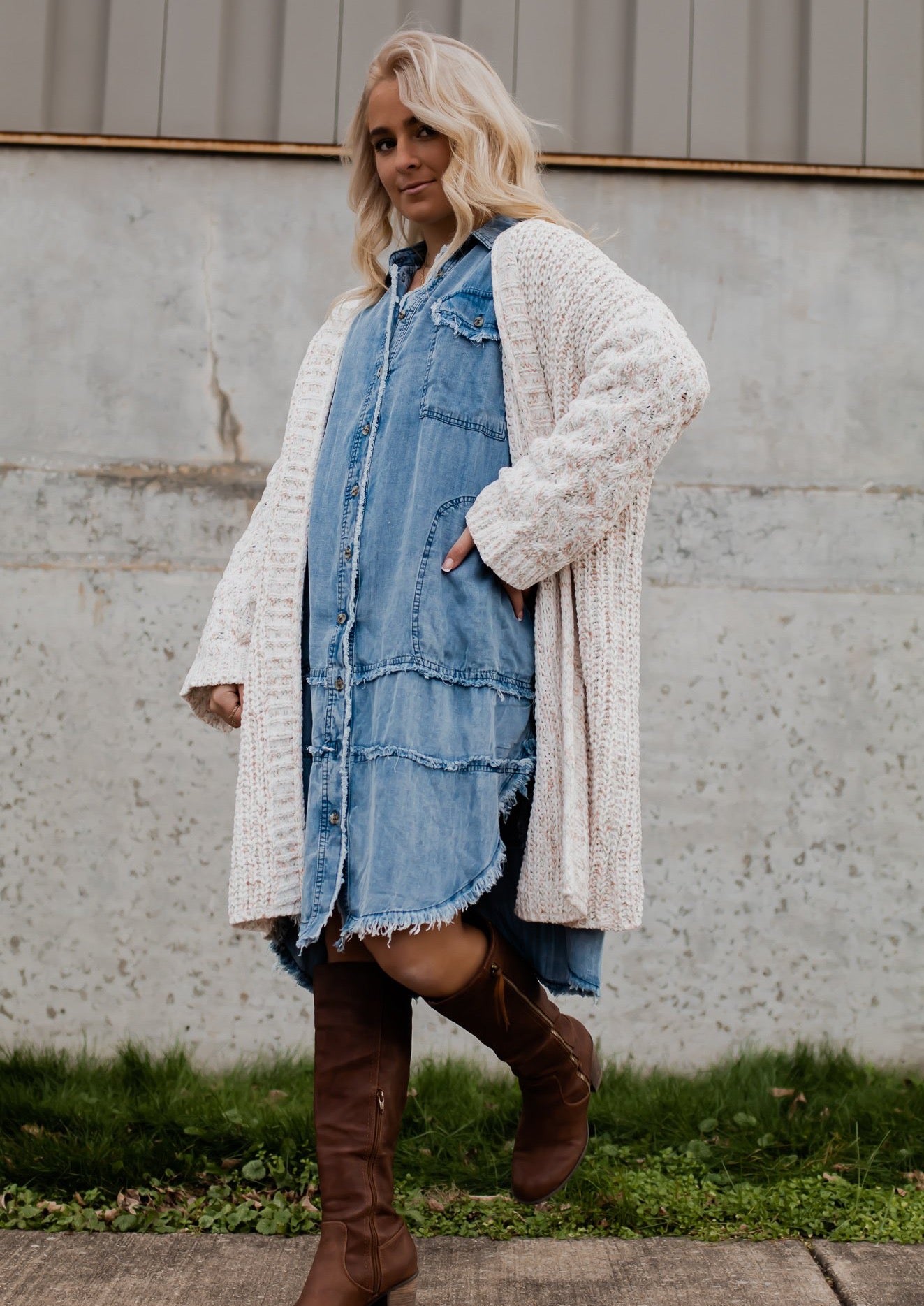 This is The Dream Denim Dress *Kenzies Pick* *RESTOCKED*