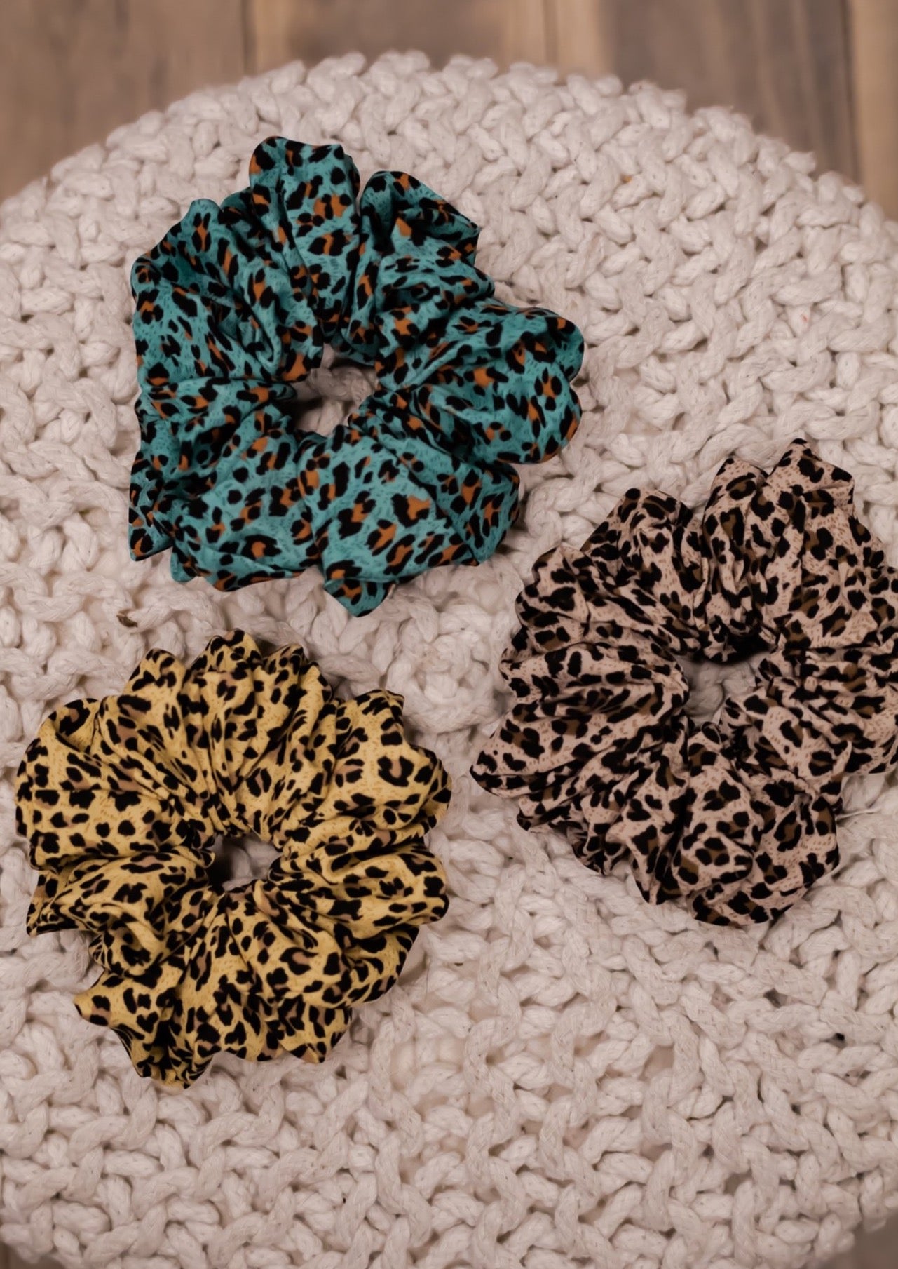 Wild Side Jumbo Scrunchies *Multiple Colors or Set*