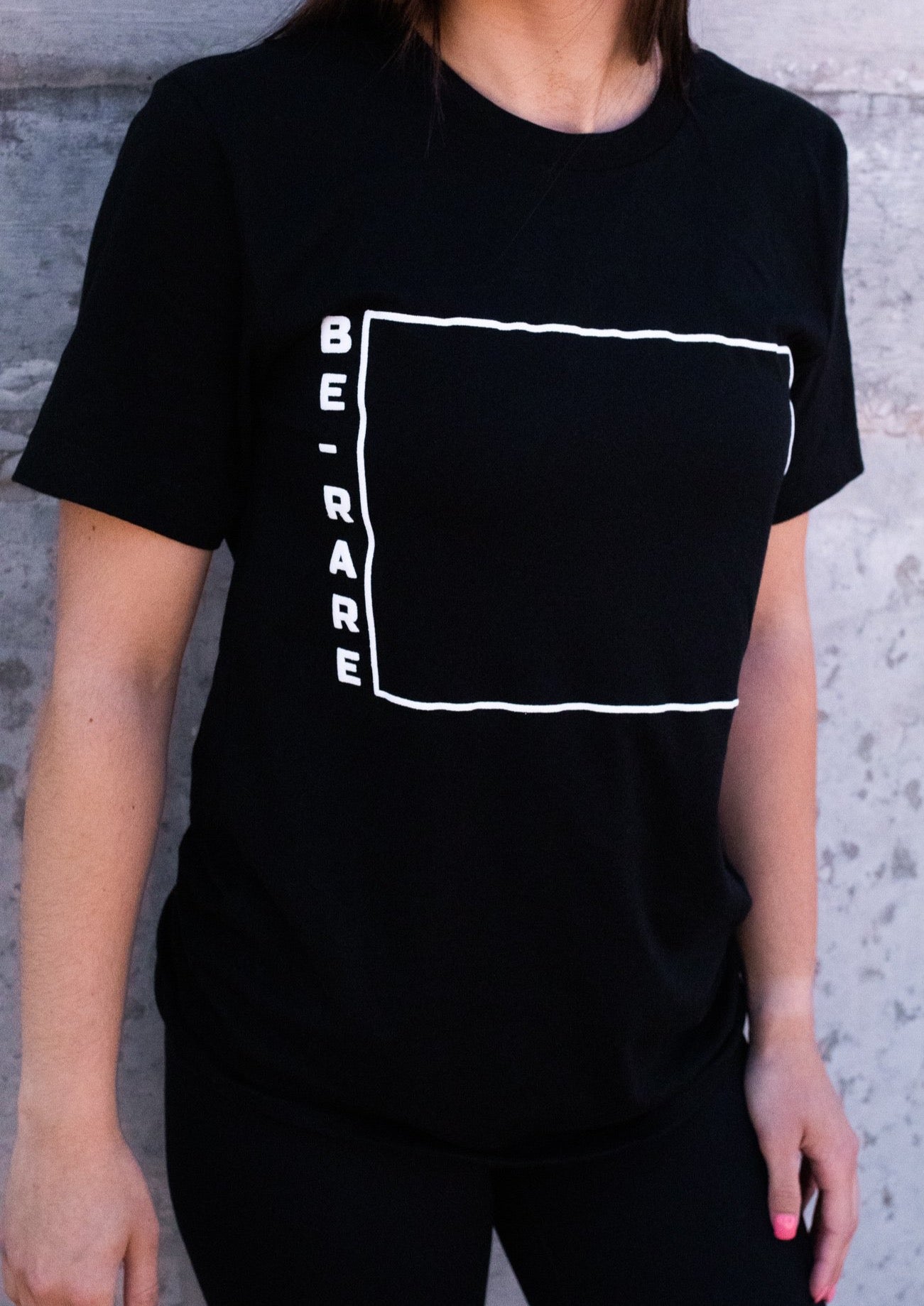 Exclusive Be Rare X Fred Puff Print "Think Outside The Box" Unisex Tee