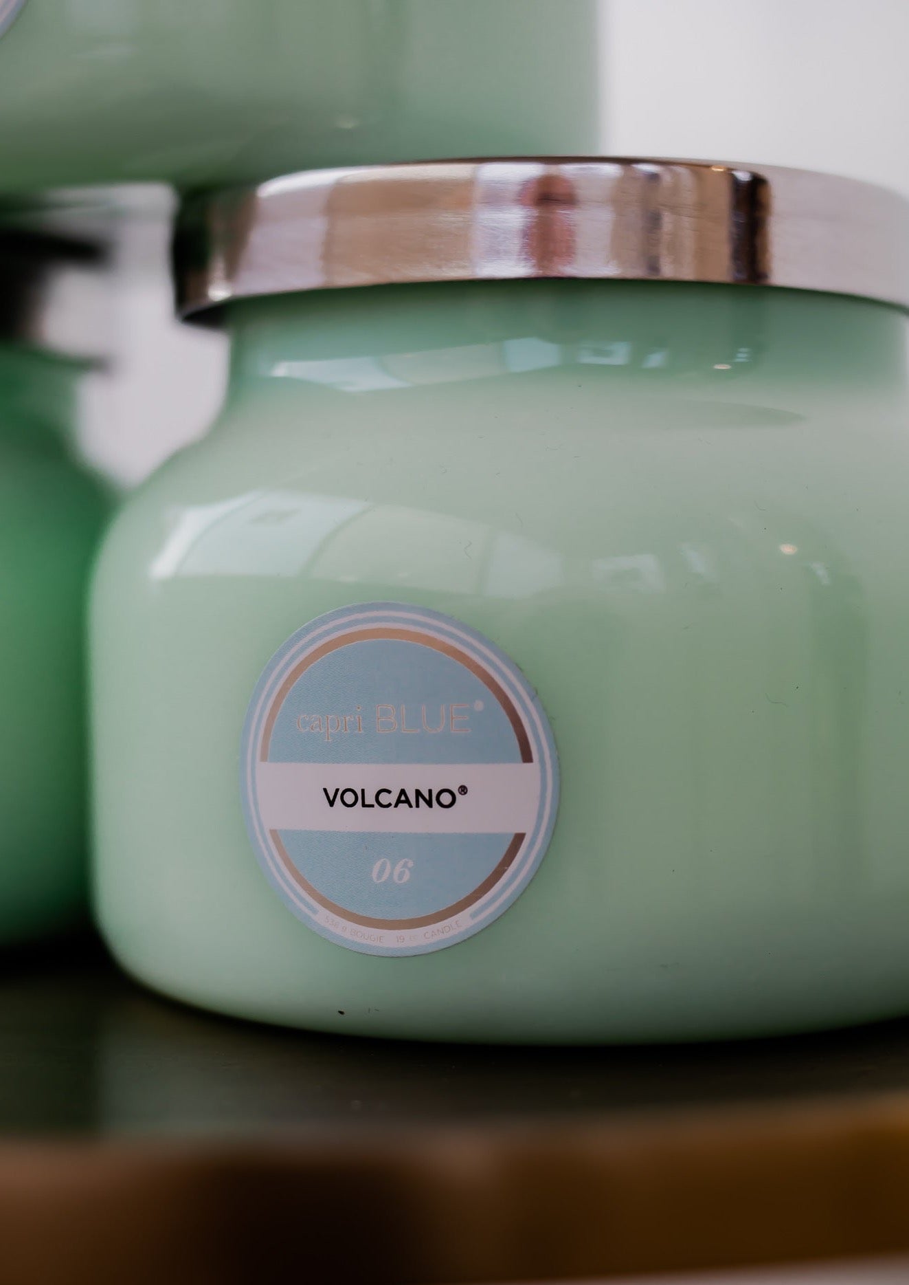 Volcano Aqua Signature Jar, 19 oz - Capri Blue