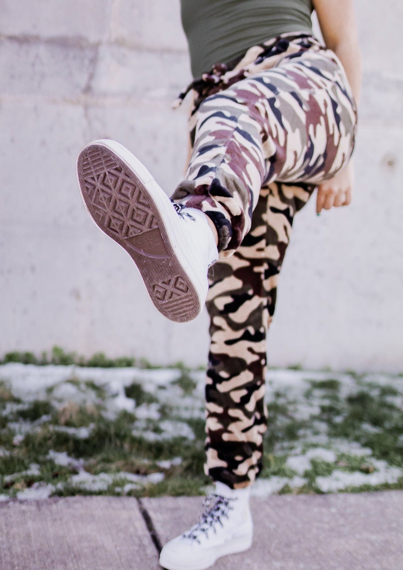 Comfy Queen Camo Jogger